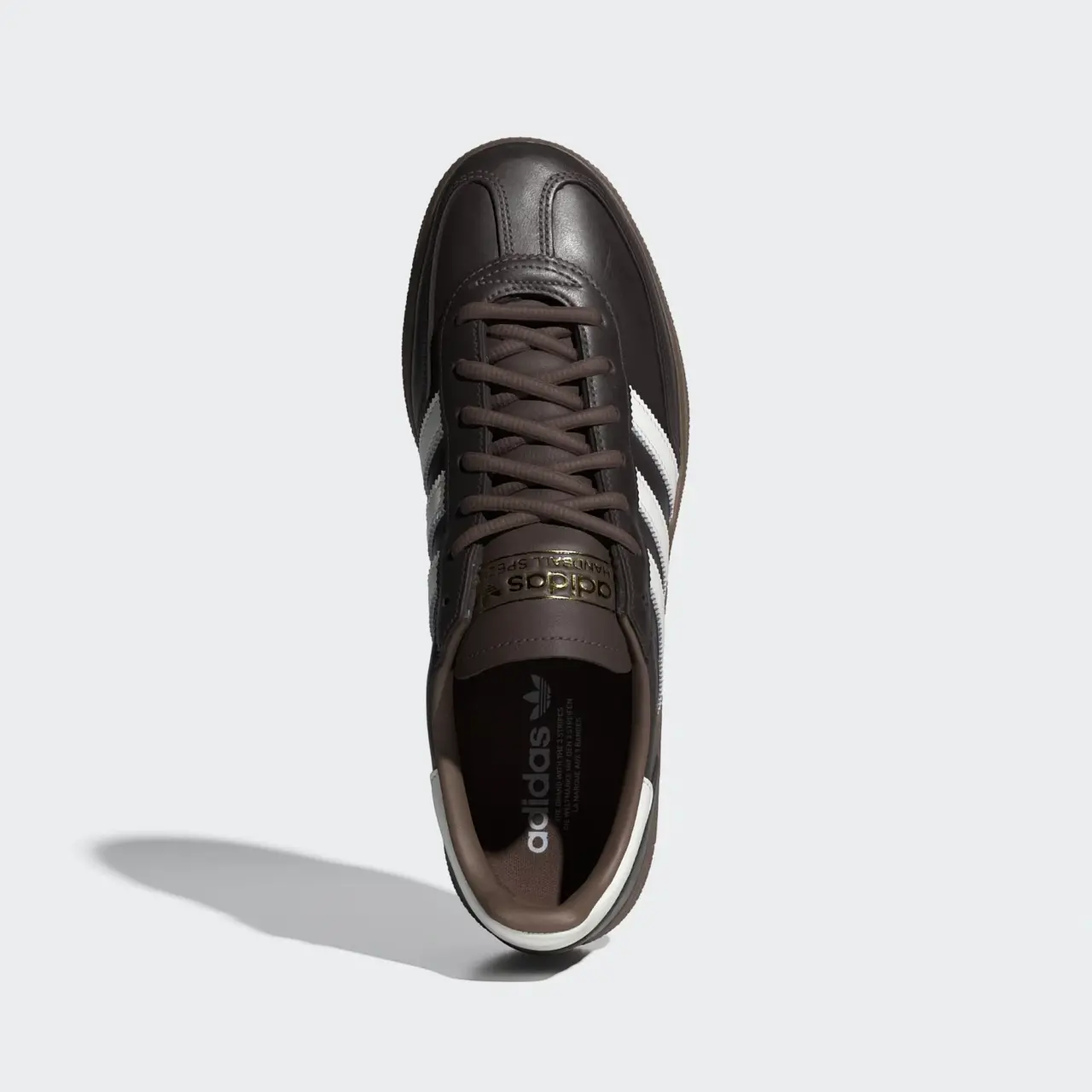 Alternative view of Giày Adidas Handball Spezial 'Brown White' KI8581