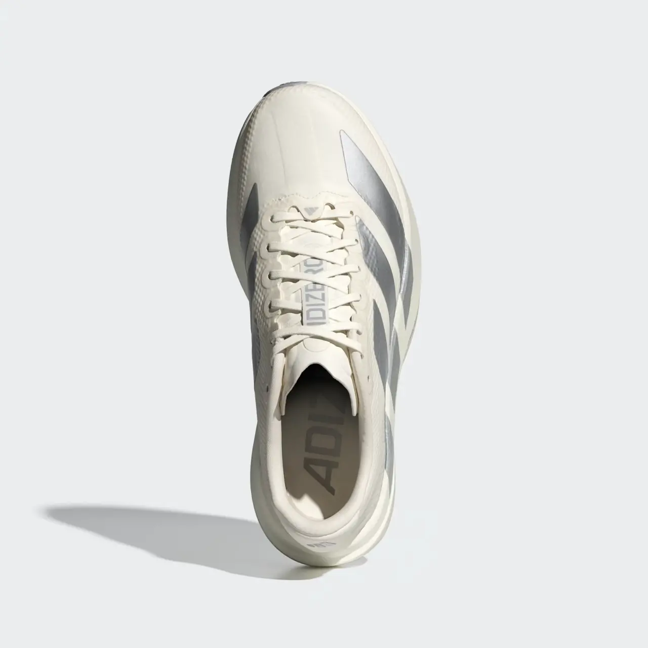 Alternative view of Giày Adidas Adizero EVO SL 'Core White Halo Silver' KI6928