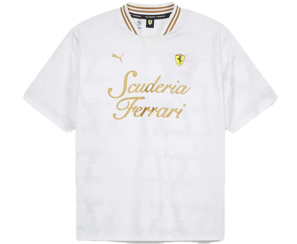 Áo Puma Ferrari Yoh Jersey 'White' 638394-04