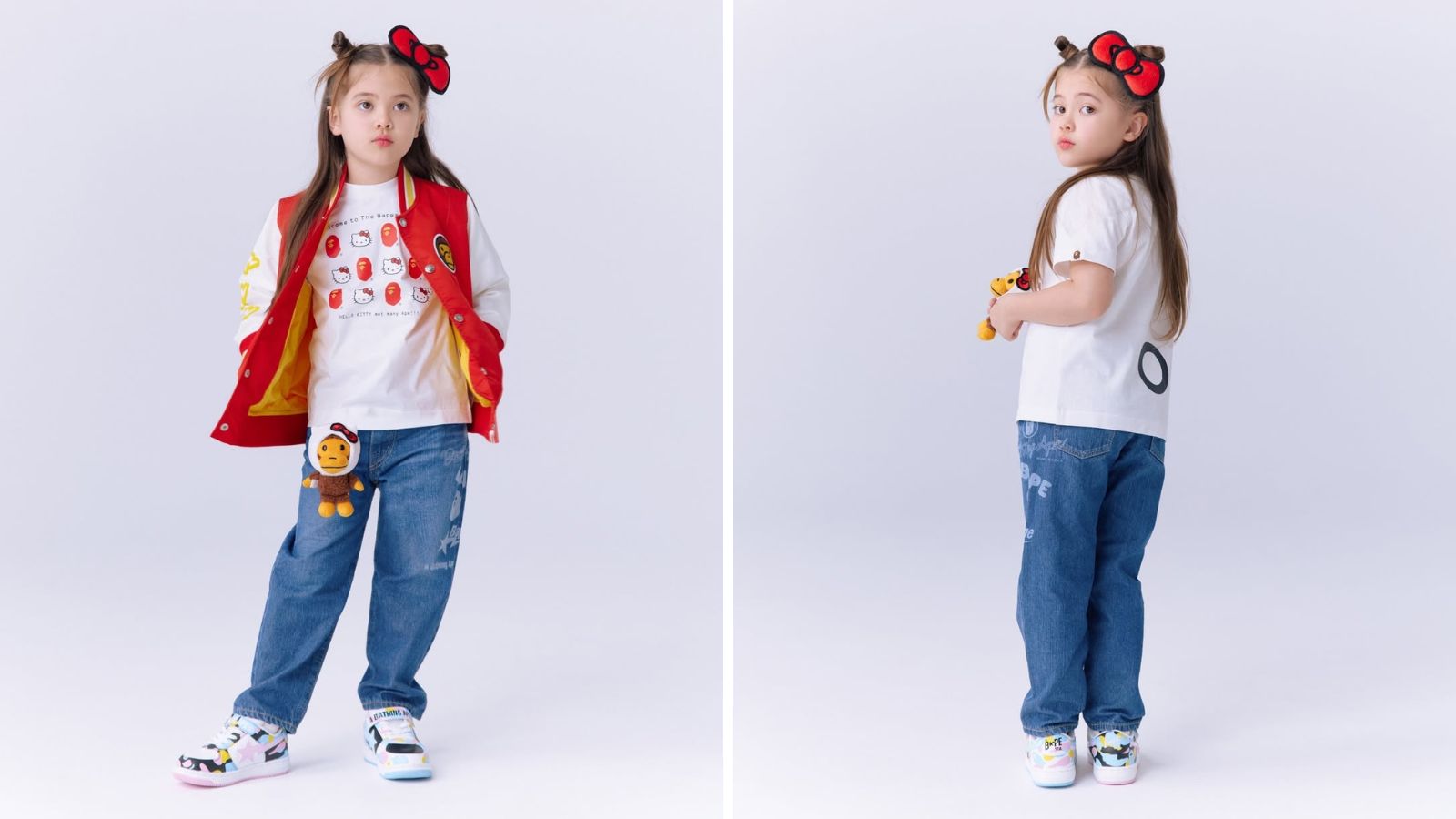 Hinh anh 5: Bo suu tap BAPE x Sanrio 2026 voi Hello Kitty va Kuromi