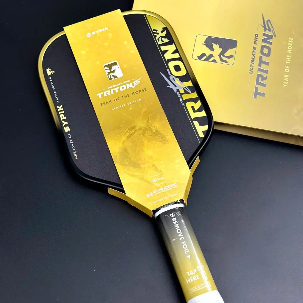 Alternative view of Vợt Pickleball Sypik Ultimate Triton 5 Year Of Horse 'Gold'