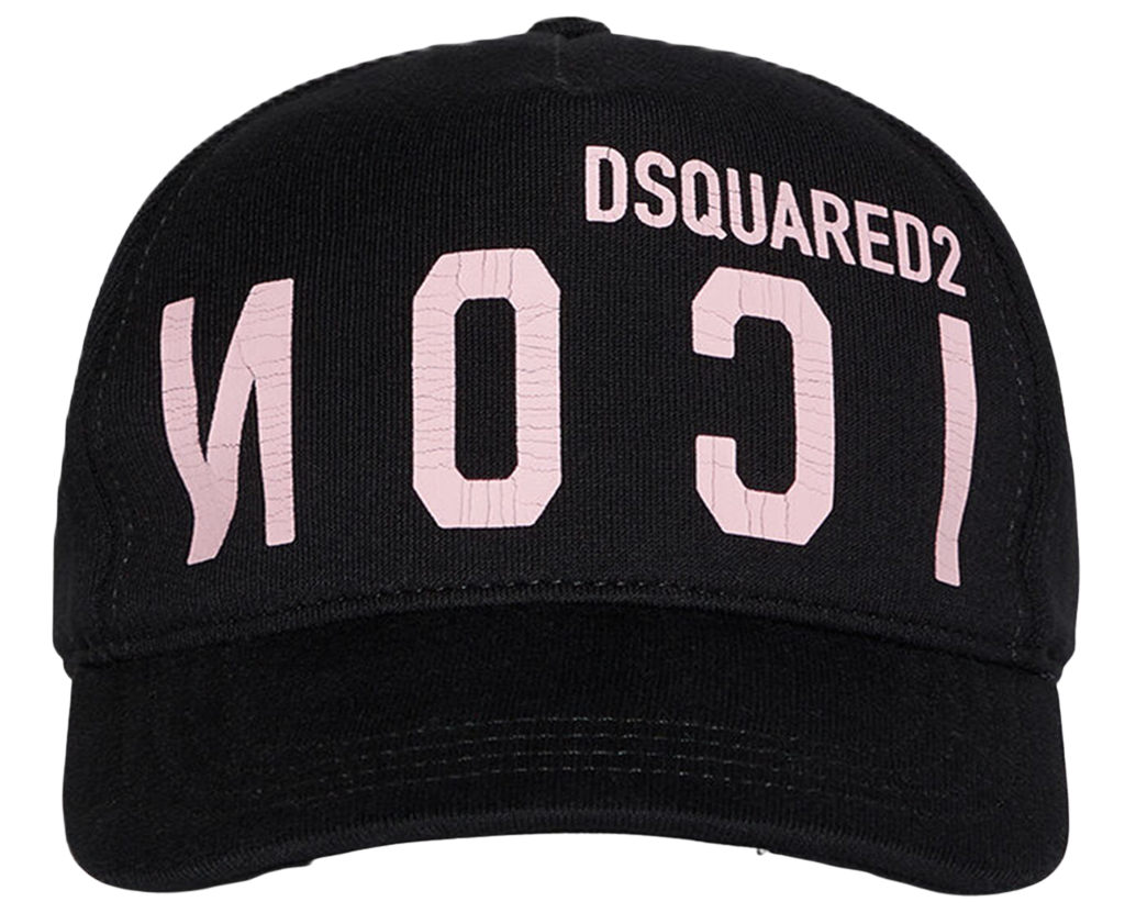 Mũ Dsquared2 Icon Cracked ‘Black’ BCM066708C035672124