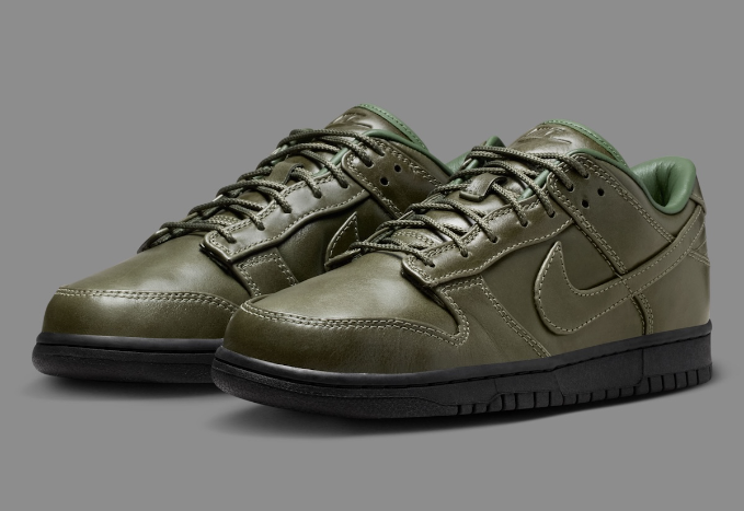 Alternative view of Giày Nike Dunk Low Retro 'Army Olive Black' IQ3342-300