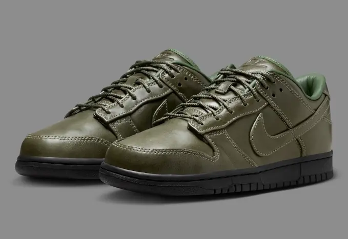 Alternative view of Giày Nike Dunk Low Retro 'Army Olive Black' IQ3342-300
