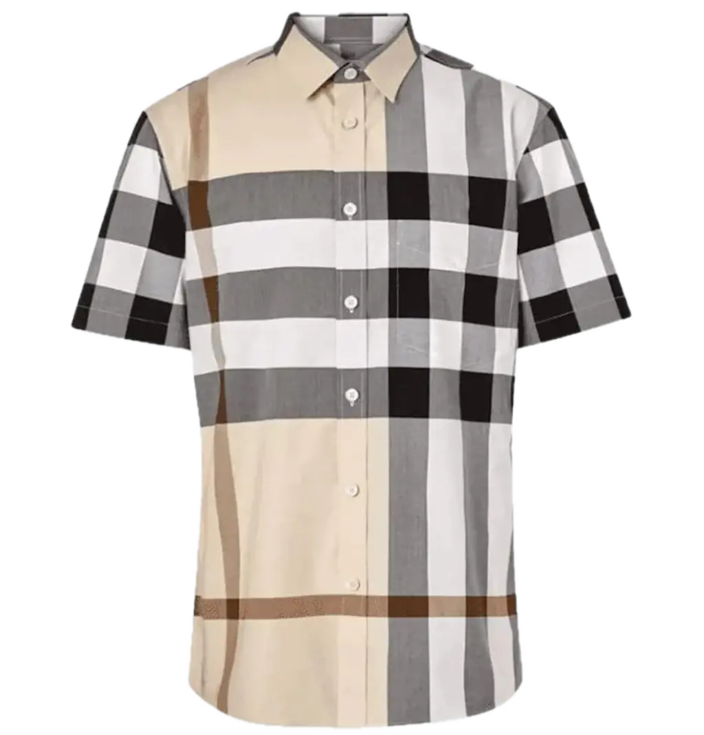 Áo Burberry SS Claverdon Short-sleeve 'Beige' 81054671