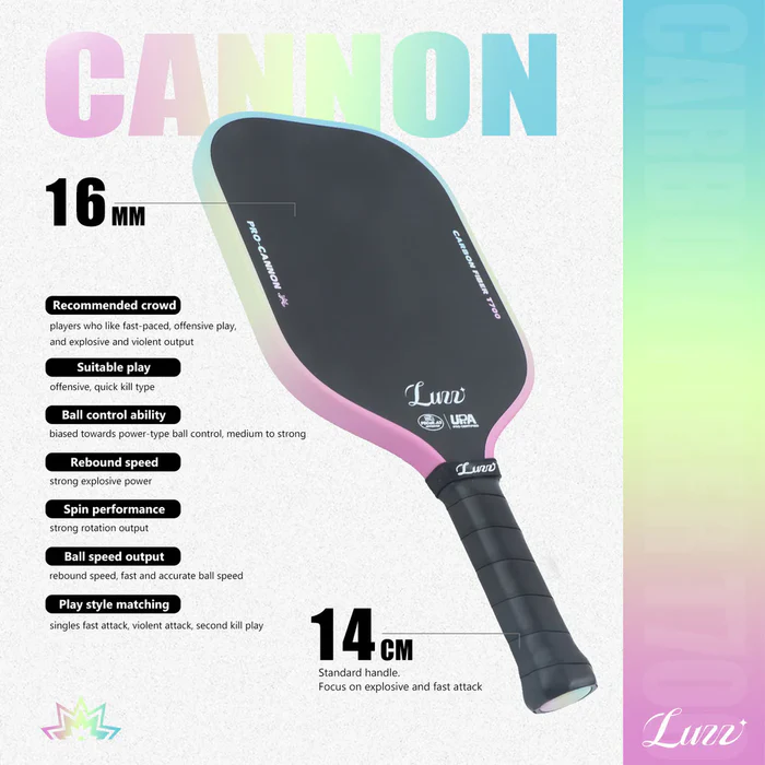 Vợt Pickleball Luzz Candy Cannon - Ảnh 3