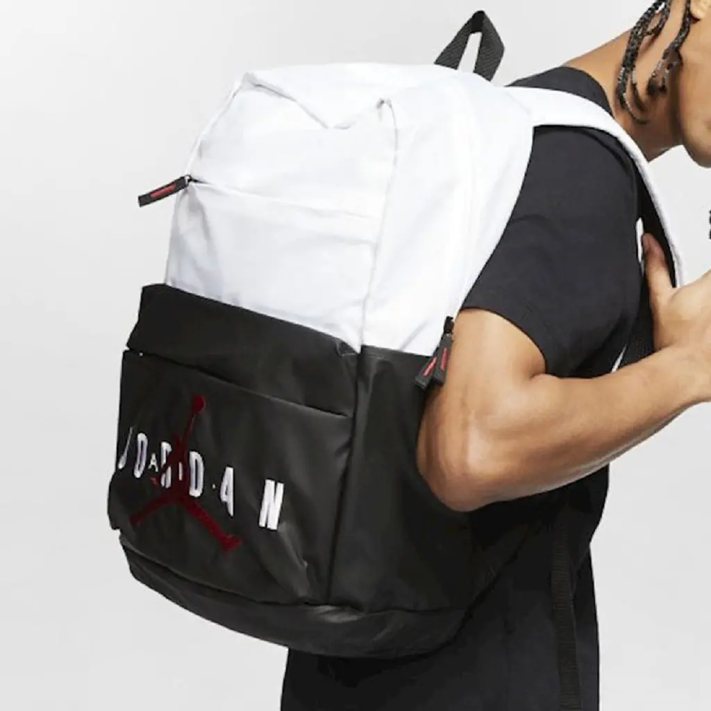 Alternative view of Balo Nike Air Jordan Pivot Backpack 'White Black' DA5202-100