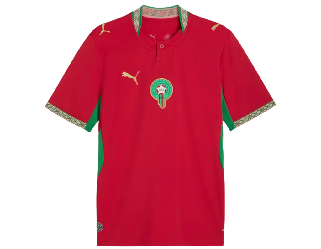 Áo Puma Morocco 2026 Home Jersey ‘Fast Red’ 783317-01