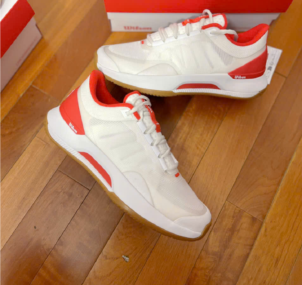 Alternative view of Giày Wilson Intrigue Tour Tennis 'White Red' WRS337040