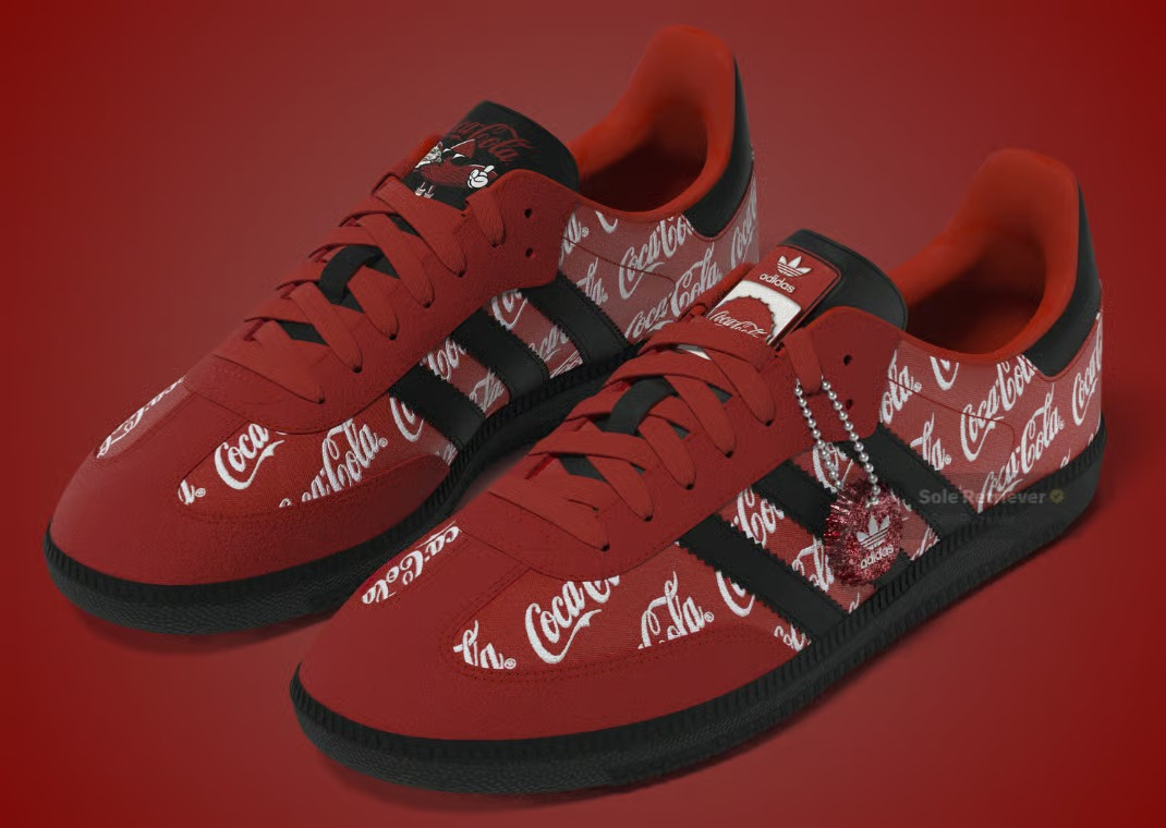 Alternative view of Giày Adidas Samba 'Coca-Cola Red' KH6893