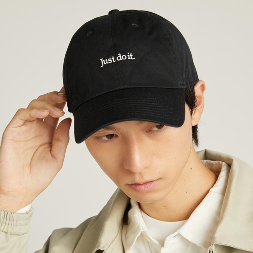 Alternative view of Mũ Nike Club Unstructured JDI Cap 'Black' FB5370-010