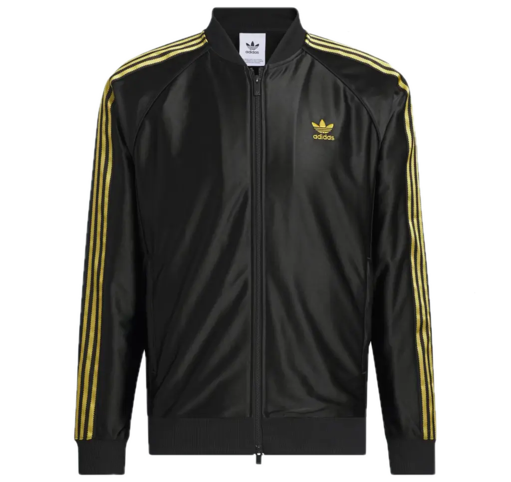 Áo Adidas Track Top SST 'Black Gold' JW1850