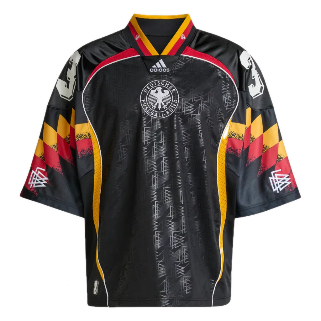 Áo Adidas Bringback Remixed Germany Jersey 'Black' KD5980