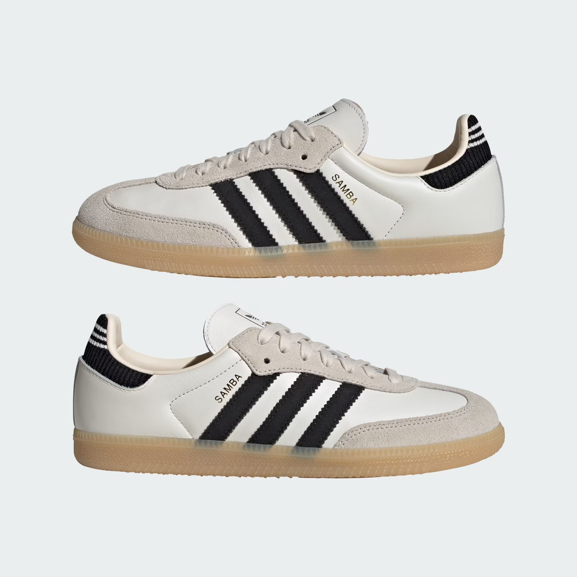 Alternative view of Giày Adidas Samba OG 'Cloud White' IH6820