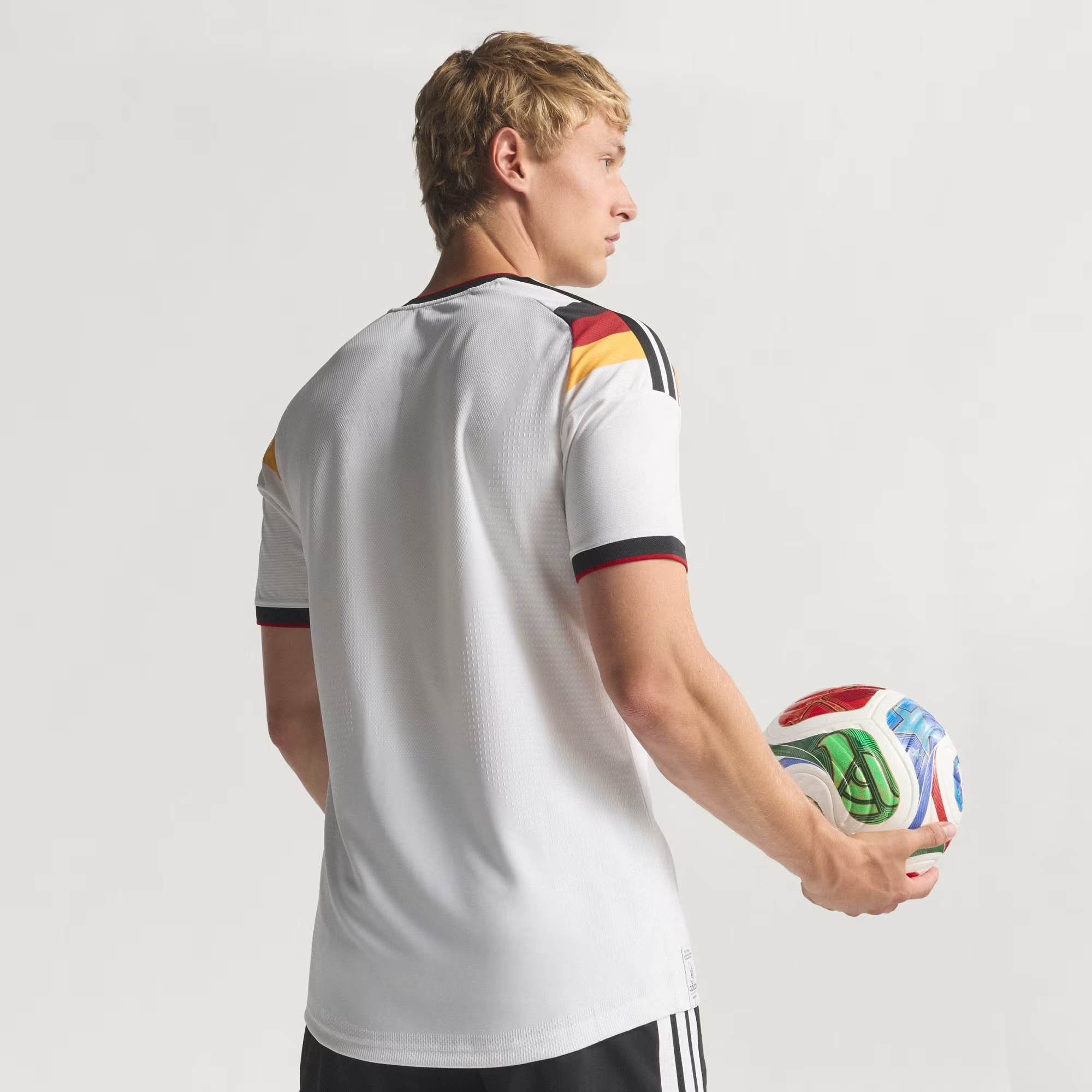 Alternative view of Áo Adidas Germany 26 Jersey Home Authentic 'White' JN2066