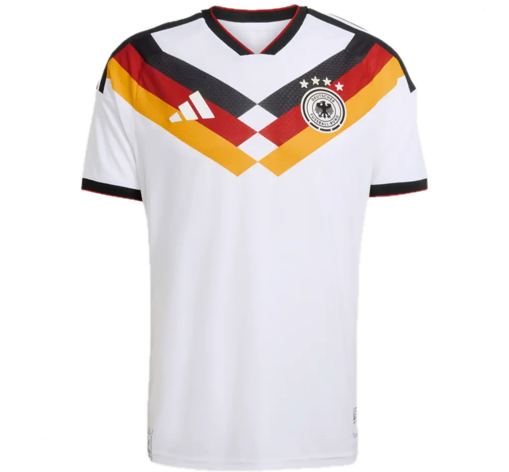 Áo Adidas Germany 26 Jersey Home Authentic 'White' JN2066