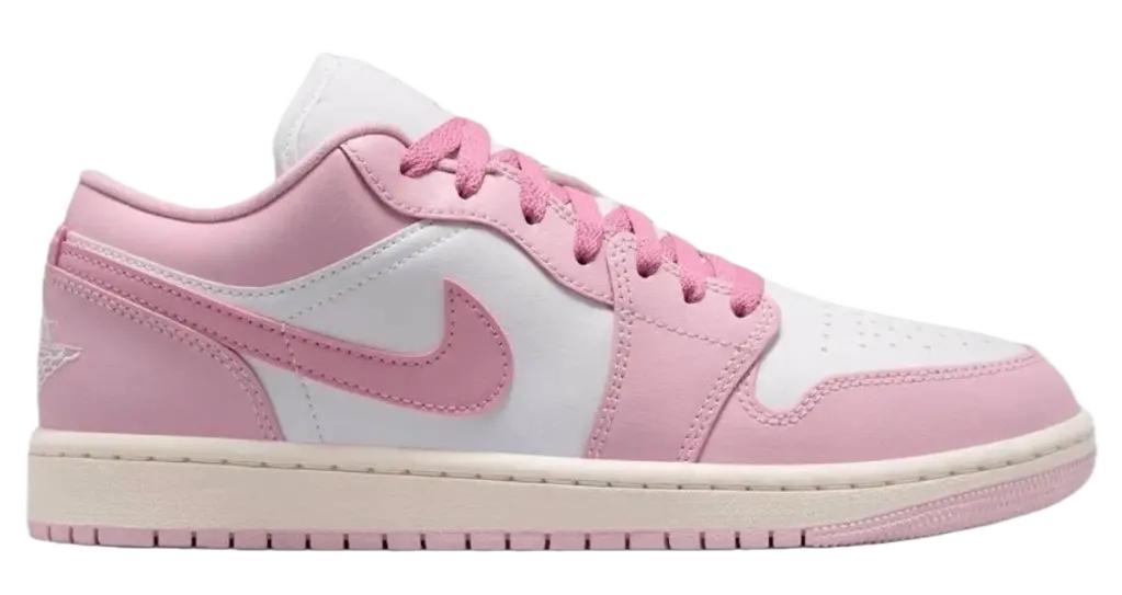 Giày Nike Air Jordan 1 Low 'Iced Carmine White' DC0774-607