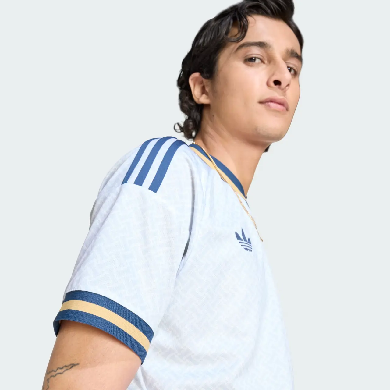 Alternative view of Áo Adidas Italy 26 Away Jersey 'Aeroblue' KC8704