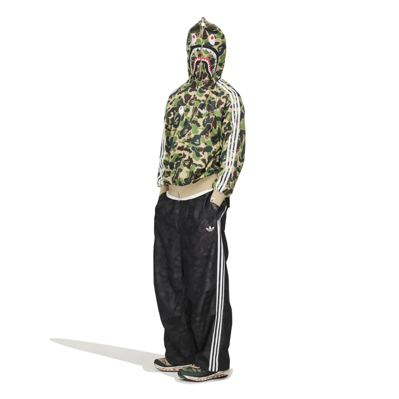 Alternative view of Áo Adidas Originals Shark Track 'Crew Green' KF4916