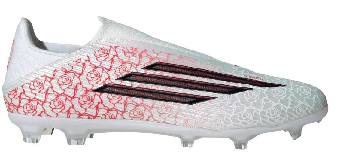Giày Adidas F50 League Laceless FG/MG 'White Black Lucid Red' KJ3781