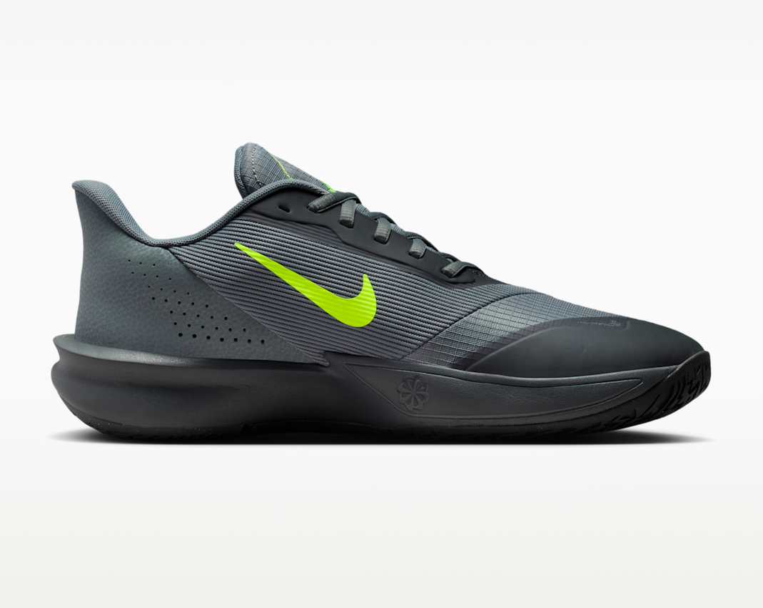 Alternative view of Giày Nike Precision 7 'Smoke Grey Volt' HJ9153-004