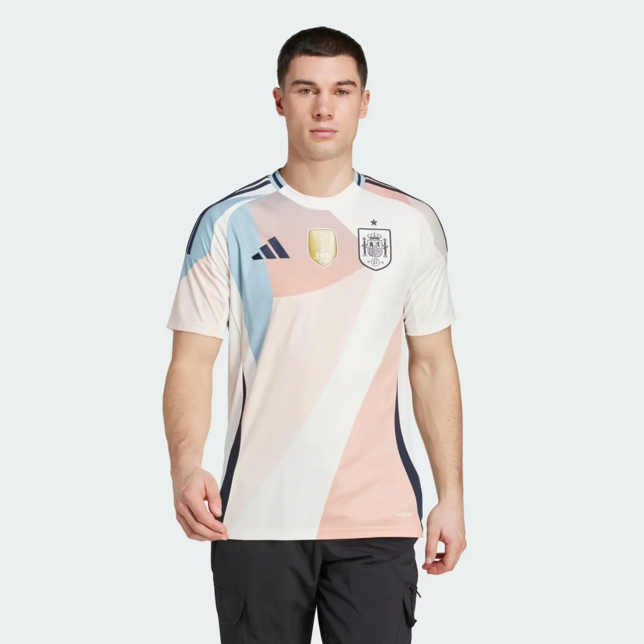 Alternative view of Áo Adidas Spain 2025 Away Jersey 'White' JF2648