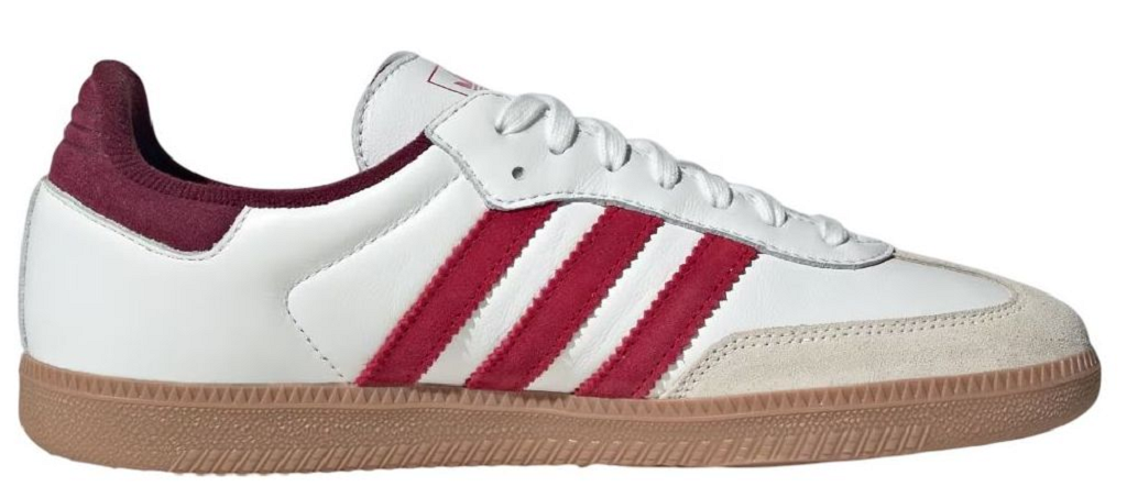 Giày Adidas Samba 'White Better Scarlet' JI3201