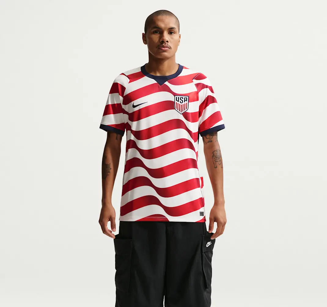 Alternative view of Áo Nike USMNT 2026 Home Jersey 'Sail' IB5339-133