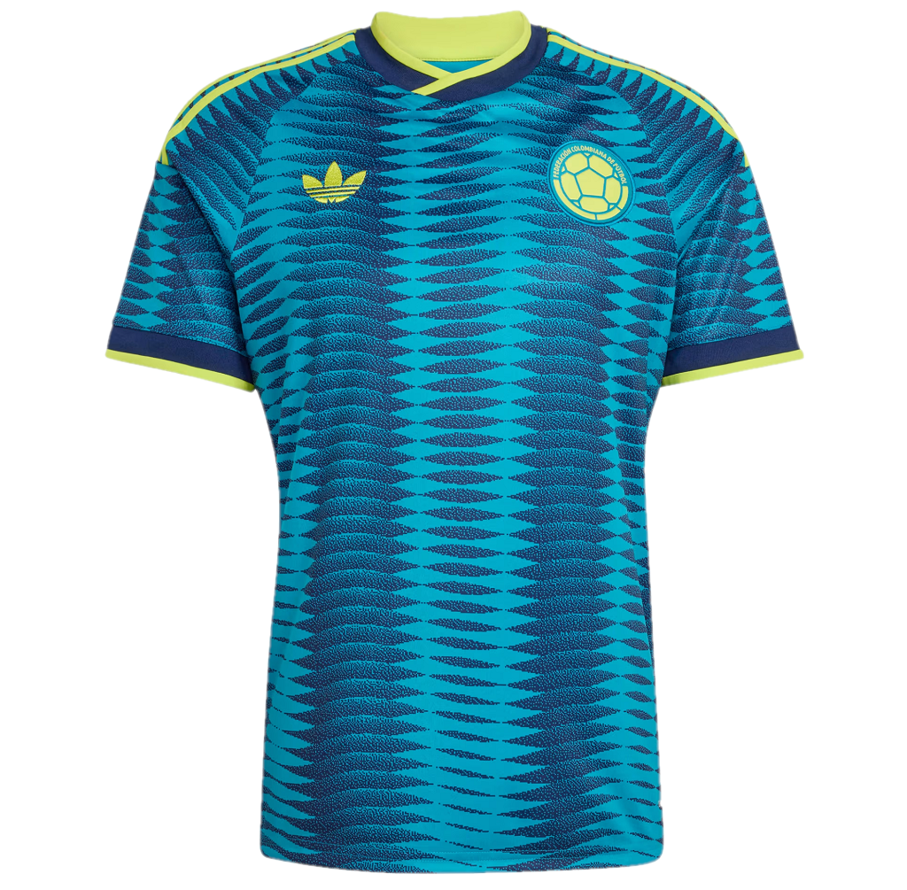 Áo Adidas Colombia 26 Away Jersey 'Mystery Petrol' JL6974