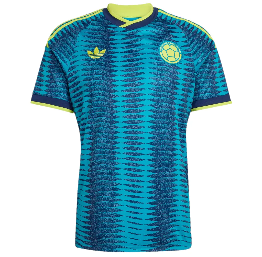 Áo Adidas Colombia 26 Away Jersey 'Mystery Petrol' JL6974