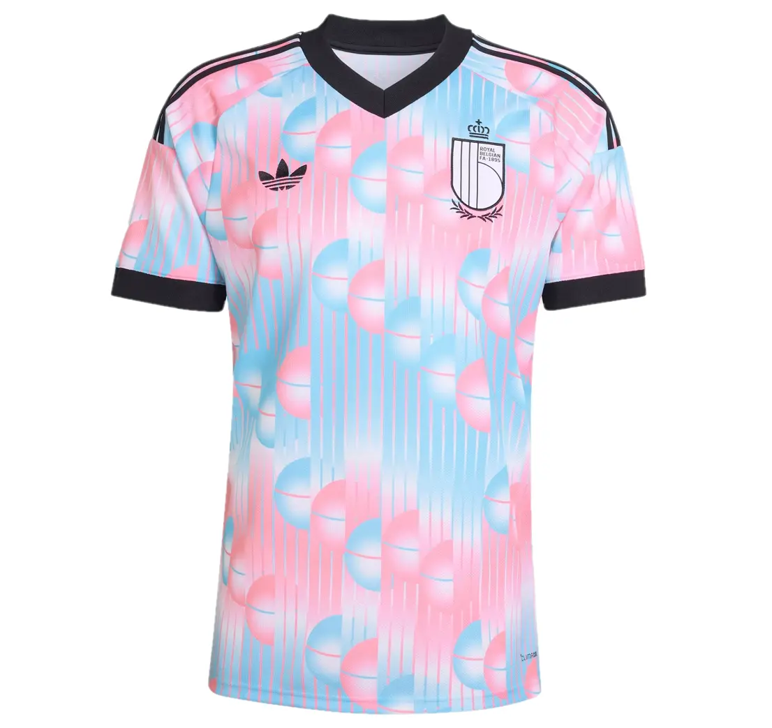 Áo Adidas Belgium 26 Away Jersey 'Frozen Blue' JM8386