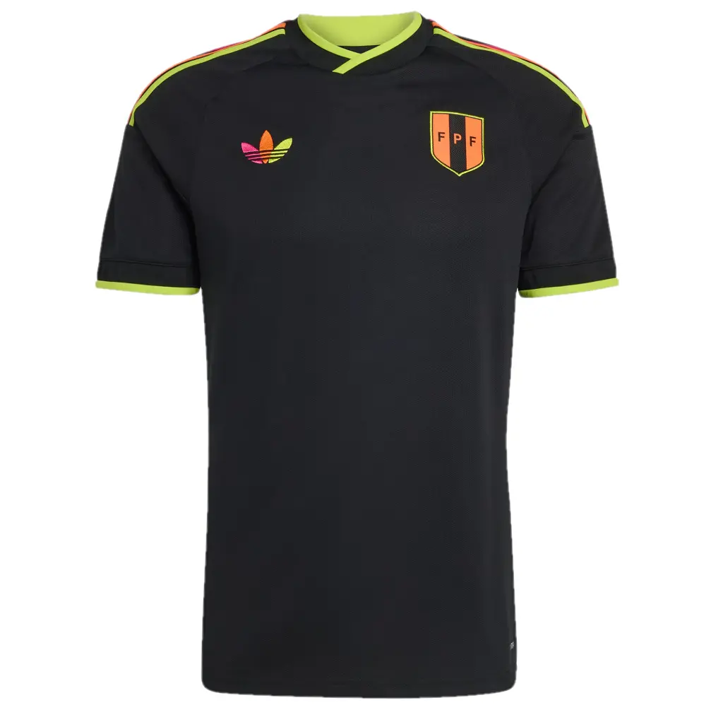 Áo Adidas Peru 26 Away Jersey 'Black' JL8660