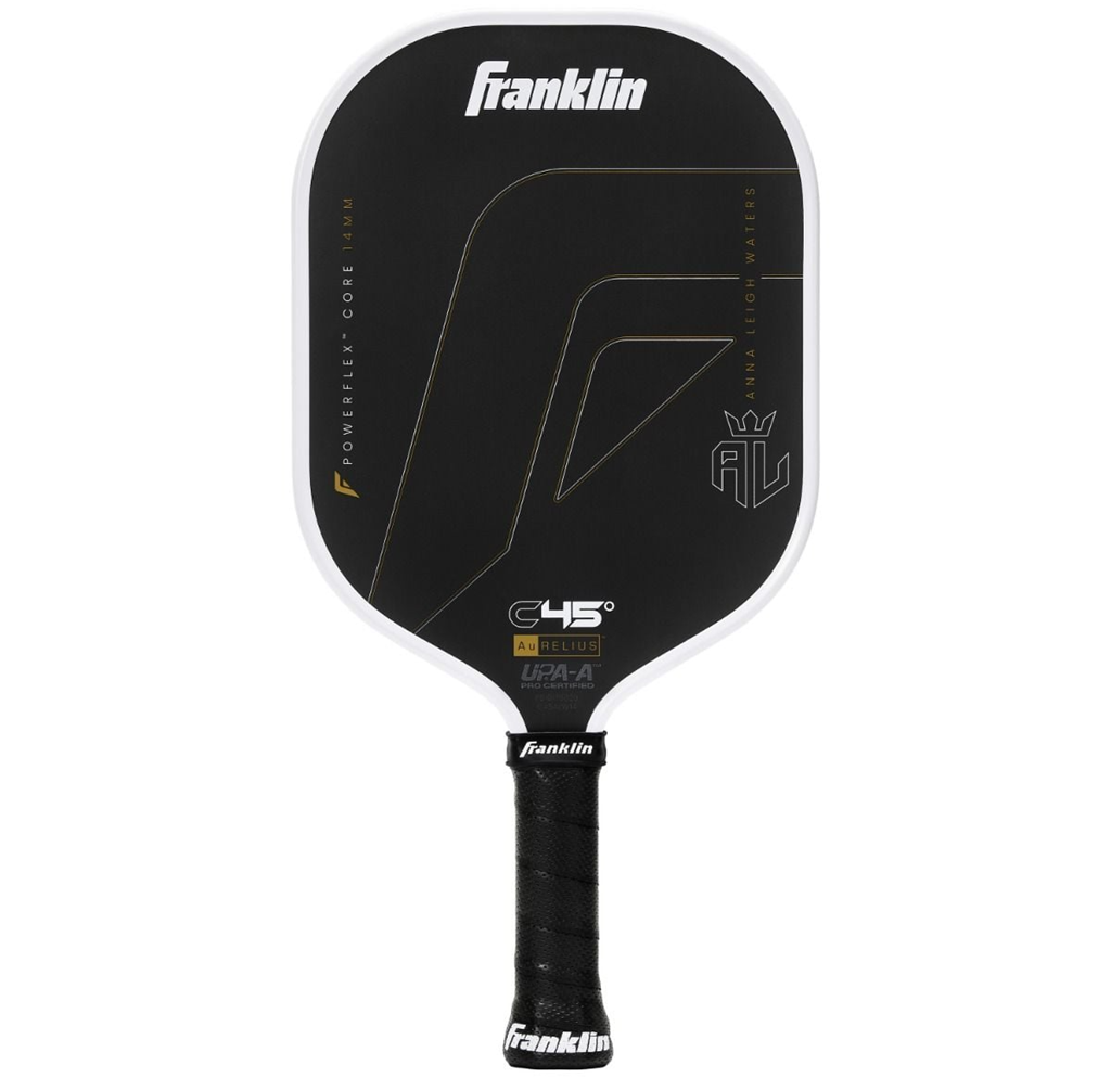 Vợt Pickleball Franklin C45° Anna Leigh Waters Edition 'Black White'