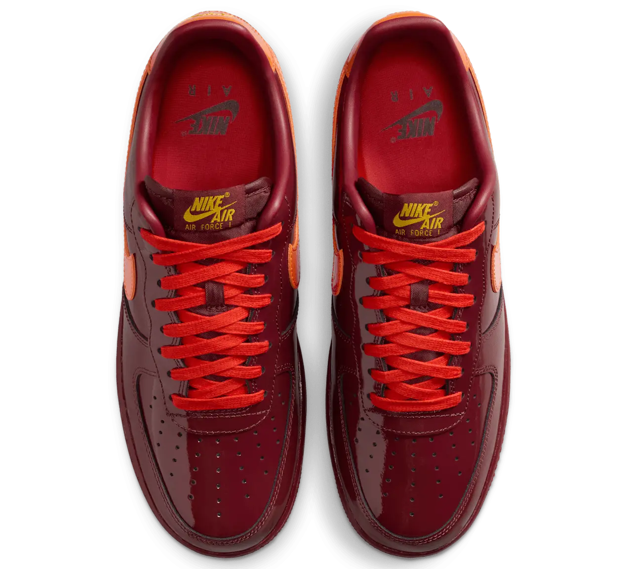 Alternative view of Giày Nike Air Force 1 Low 'Dark Team Red' IO4489-601