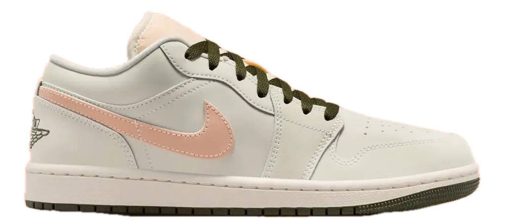 Giày Nike Air Jordan 1 Low Adds A 'Crimson Tint' DC0774-111