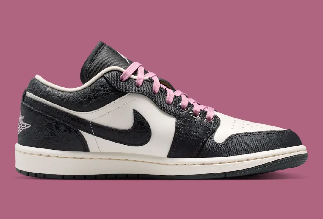 Alternative view of Giày Nike Air Jordan 1 Low SE 'Iced Carmine' II0595-001