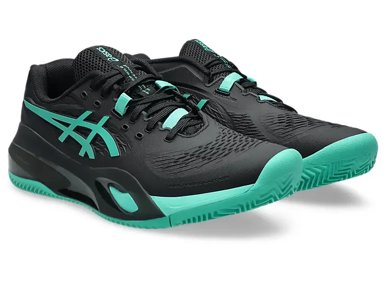 Alternative view of Giày Asics Resolution X Clay 'Aurora Green' 1041A485-003