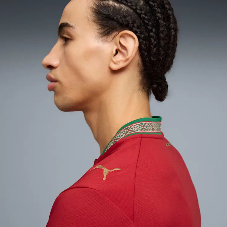 Alternative view of Áo Puma Morocco 2026 Home Jersey ‘Fast Red’ 783317-01