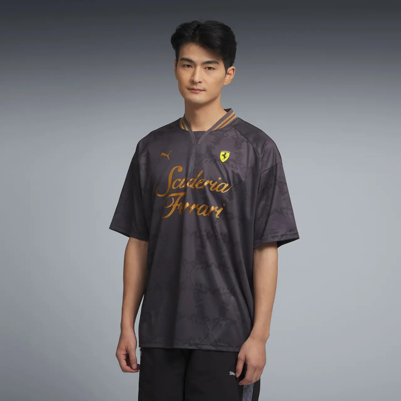 Alternative view of Áo Puma Ferrari Yoh Jersey 'Black' 638394-01