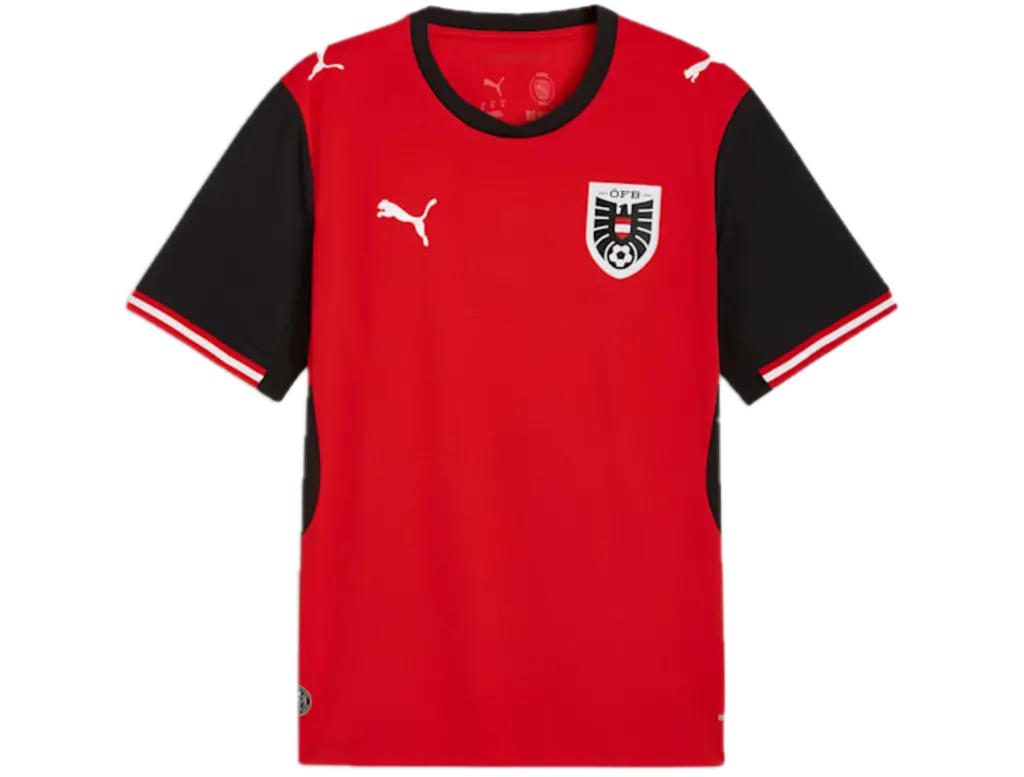 Áo Puma Austria Home 'Red Black' 783200-01