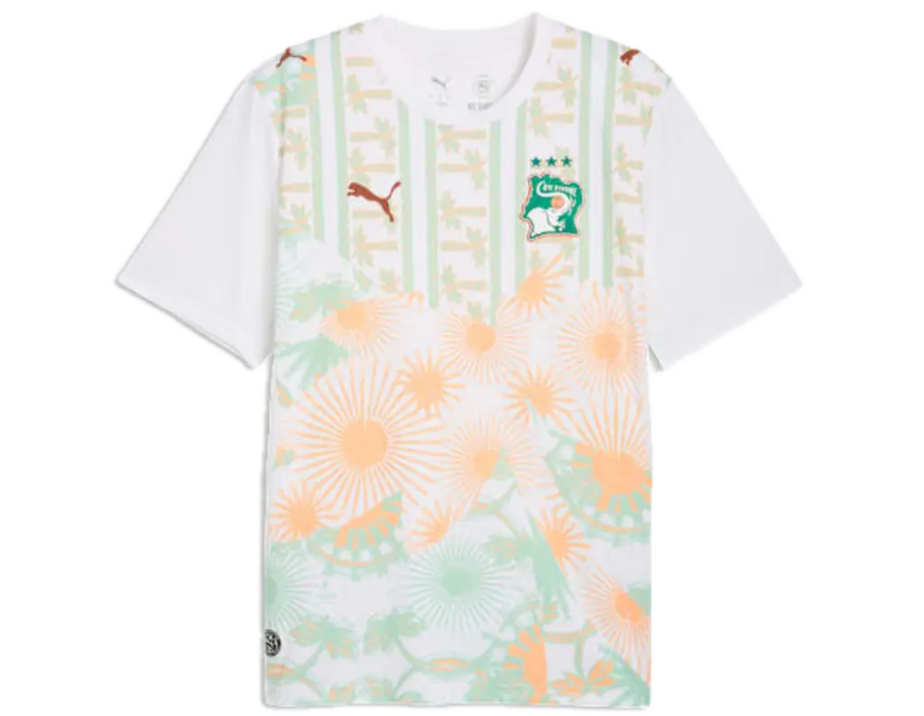 Áo Puma Ivory Coast 2026 'White-Warm' 783188-02