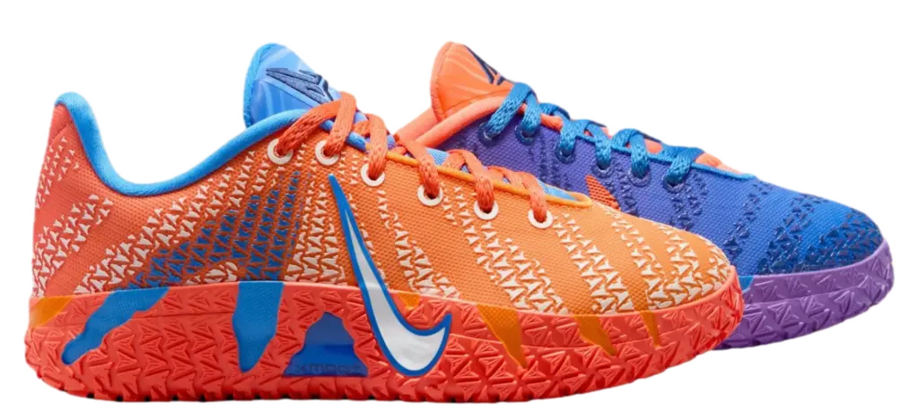 Giày Nike Ja 3 GS 'Blue Crystal Turf Orange' IO9418-400