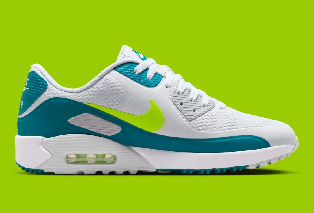 Alternative view of Giày Nike Air Max 90 Golf 'White Bright Spruce' HV9305-104