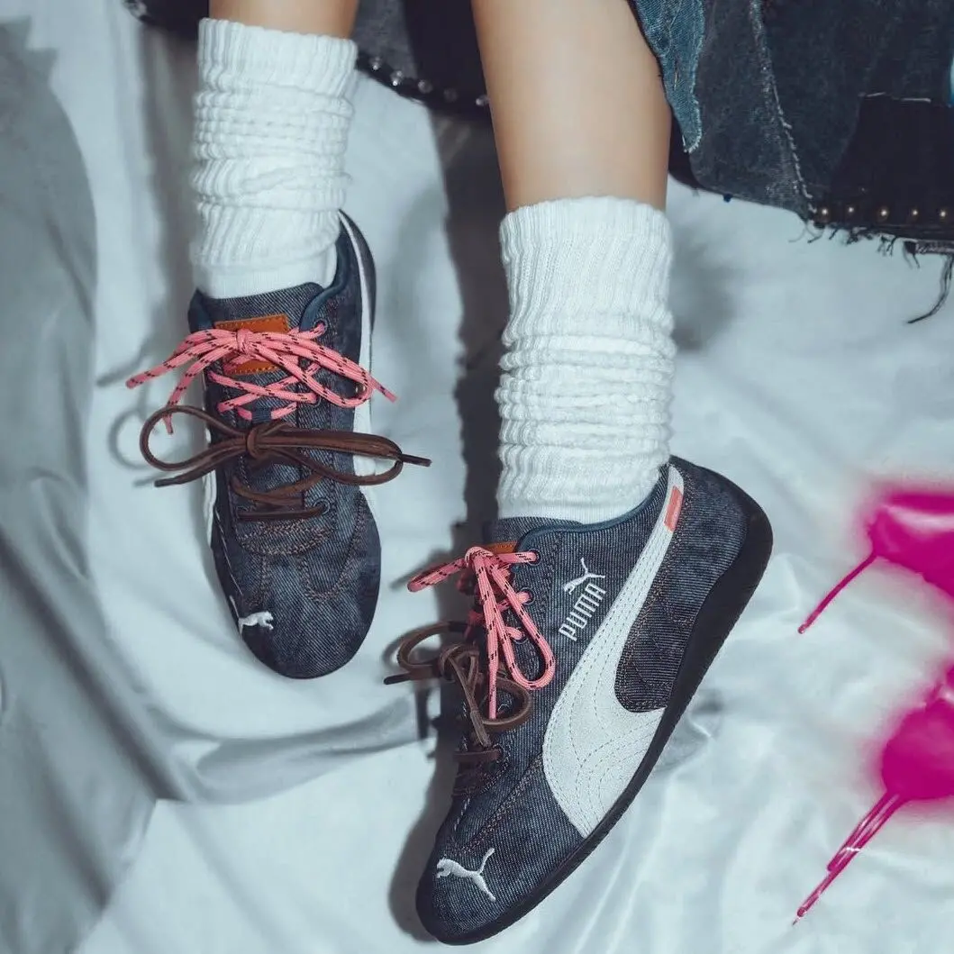 Alternative view of Giày Puma Speedcat Atmos 'Pink Denim Lover' 406918-01