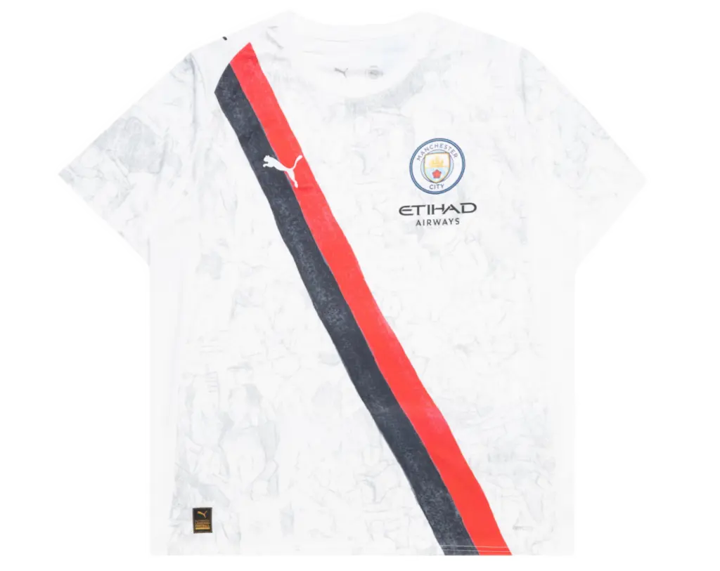 Áo Puma Manchester City 'White' 781068-07