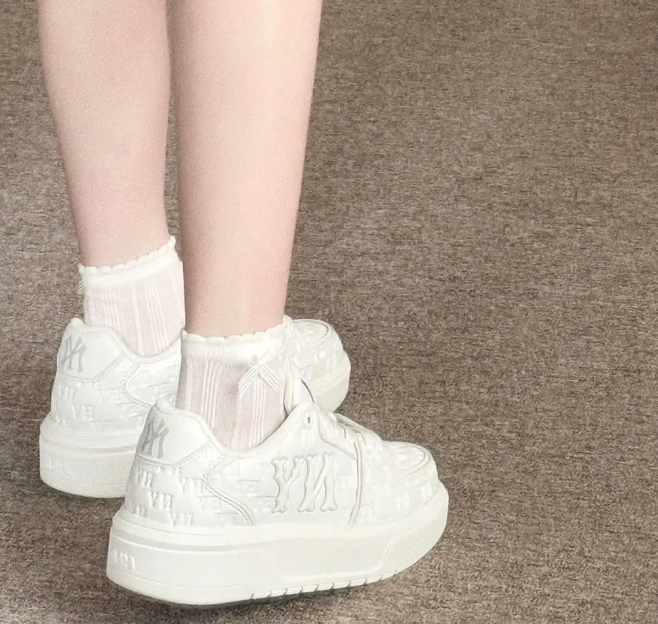 Alternative view of Giày MLB Chunky Liner Embo 'White' 3ASXE015N 50WHS