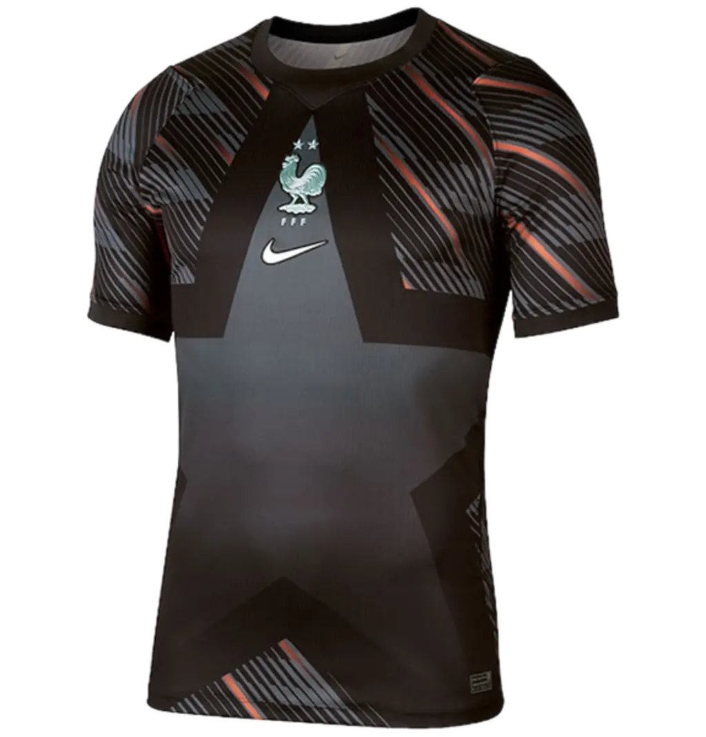 Áo Nike France 2026 Stadium Goalkeeper 'Black' IB5304-010