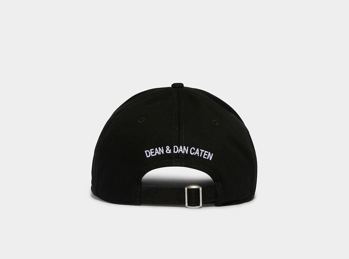 Alternative view of Mũ Dsquared2 Be Icon 'Black' BCM047805C00001M652