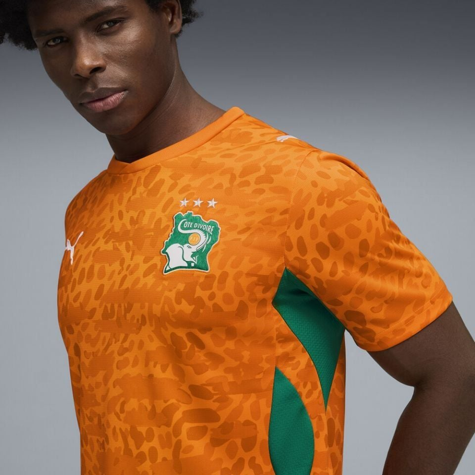 Áo Puma Ivory Coast 202 ‘Orange Green’ 783182-01 - Ảnh 4