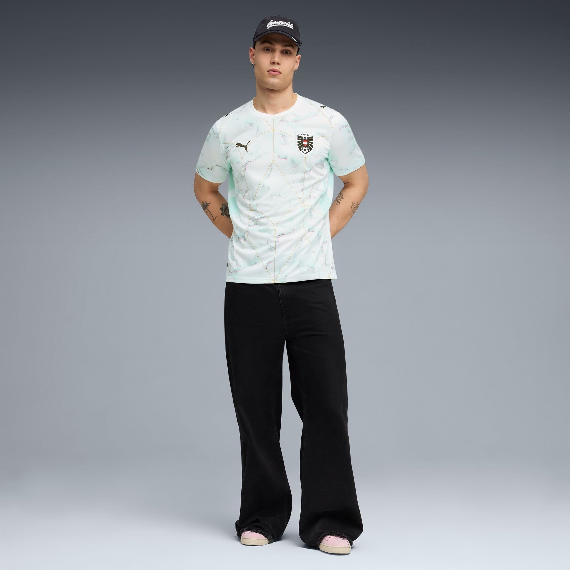 Áo Puma Austria Away ‘Mint Melt’ 783207-02 - Ảnh 4